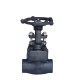 Carbon steel A105 forged Gate Valve with female threaded connection